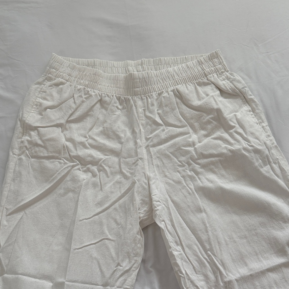 Old Navy Women's Wide Leg Pants - White